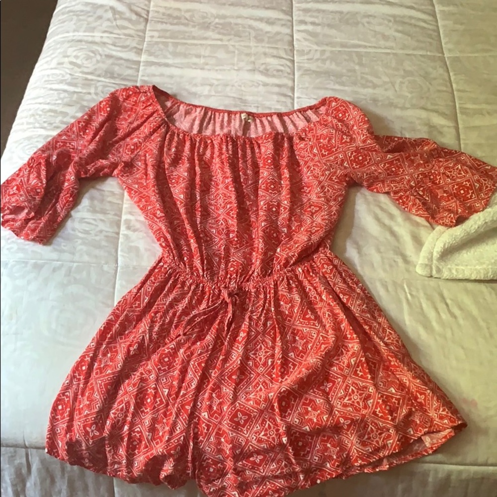 Perfect Pink/Orange/Coral Summer Romper